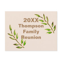 Preisgünstige Wiedersehen-Ankündigung