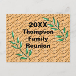 Preisgünstige Wiedersehen-Ankündigung Postkarte