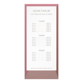 PREISLISKARTEN WERBEKARTE