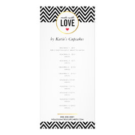 PREISLISTE aus Liebe Zickzack Werbekarte