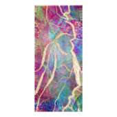 Preisliste für Aquamarine-Optik Werbekarte (Hinten)