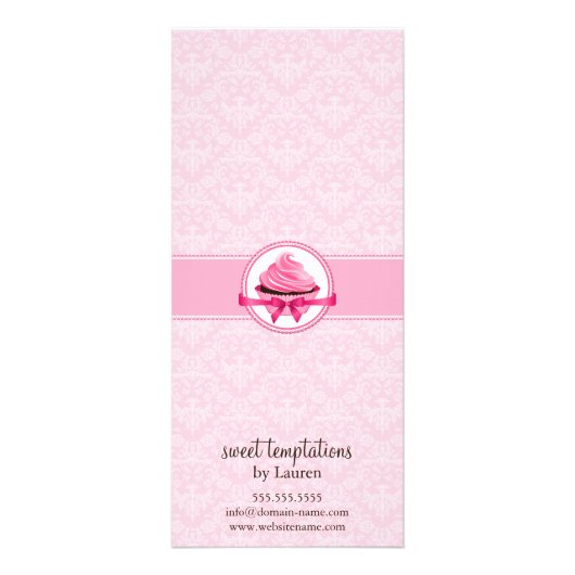 Preisliste für Bäckereibetriebe Werbekarte (Hinten)