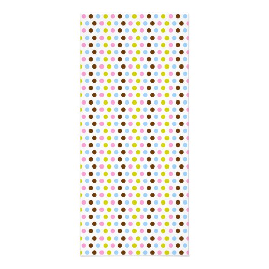 Preisliste für Backwaren Werbekarte (Hinten)