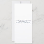 Preisliste für Beauty Salon Services (Rückseite)