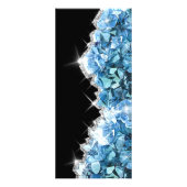 Preisliste für blaue Kristalle Werbekarte (Hinten)
