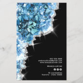 Preisliste für Blaukristalle Flyer (Hinten)