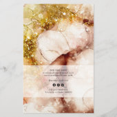 Preisliste für Brot und Gold Flyer (Hinten)