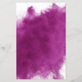 Preisliste für den heißen rosa Raucheffekt (Rückseite)