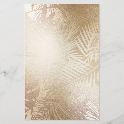 Preisliste für elegante Imitate für Goldsalon (Rückseite)