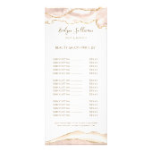 Preisliste für Elfenbein Werbekarte (Vorne)