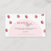 Preisliste für Erdbeeren Begleitkarte (Vorderseite)