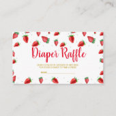 Preisliste für Erdbeeren Begleitkarte (Vorderseite)