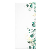 Preisliste für Eukalyptus Werbekarte (Hinten)