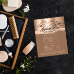 Preisliste für Gebäude--Logo-Rose WELLNESS-CENTER Flyer<br><div class="desc">FlorenceK Luxus-Beauty-Salon-Sammlung</div>