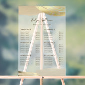 Preisliste für Goldschuh-Pinselstriche Acrylschild (Neutral)