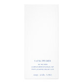 Preisliste für Handmade-Soap-Maker Werbekarte (Hinten)