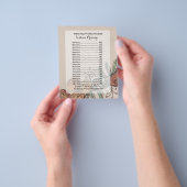 Preisliste für Hochzeitfotografie Flyer (Gruppe)