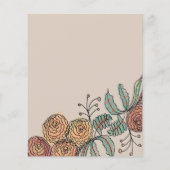 Preisliste für Hochzeitfotografie Flyer (Hinten)