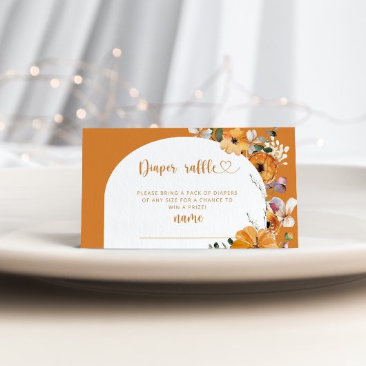 Preisliste für Kürbiskalender Begleitkarte