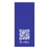 Preisliste für Power-Waschwasser-Druckabfall Werbekarte (Hinten)