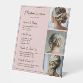 Preisliste für Salon Hair Stylist Services Sockelschild (Vorderseite)