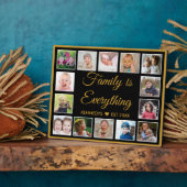 Preisliste für Schwarz-Gold-Familien 14 FotoCollag Fotoplatte (Seite)