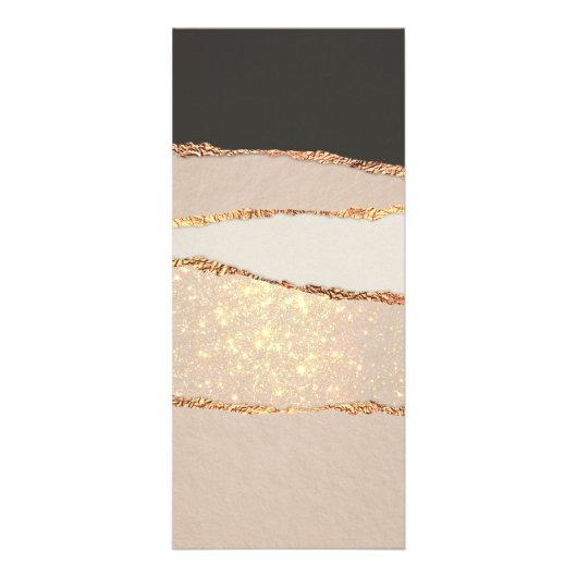 Preisliste für Schwarzschimmerpapier Werbekarte (Hinten)