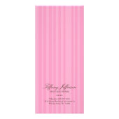 Preisliste für Whimsisches Bäckerei Werbekarte (Hinten)