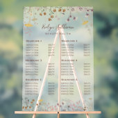 Preisliste für Wildblumen Acrylschild (Neutral)