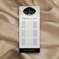 Preisliste | Haar Stylist Vintag Floral & Holz