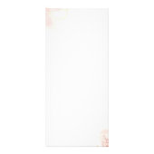 Preisliste Lashes Schönheitssalon Pink Werbekarte (Hinten)