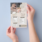 Preisliste Nagelstudio | Maniküre Pediküre Flyer (Handgriff)