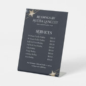 Preisliste Psychisches Medium, Tarot Reader Sockelschild (Vorderseite)