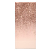 Preisliste Rose Glitzer Ombre Lashes Werbekarte (Hinten)