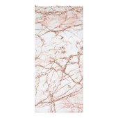 Preisliste Rose Gold Salon Werbekarte (Hinten)