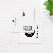 Preismarken mit Barcode-Tag des Einzelhandels (Schreibtisch)