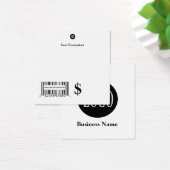 Preismarken mit Barcode-Tag des Einzelhandels (Schreibtisch)