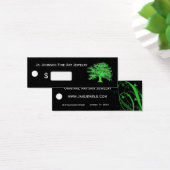 Preisschilder für Live Green Merchandise (Schreibtisch)