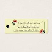 Preisschilder für Waren (Rose) (Rückseite)