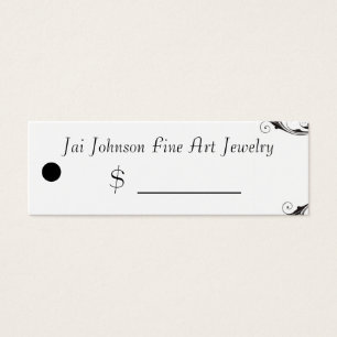 Preisschilder für Werbeartikel (Schwarzweiß)