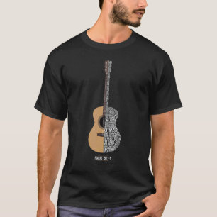 Preist Ihn Mit Den Saiten Psalm 150 Akustische Git T-Shirt