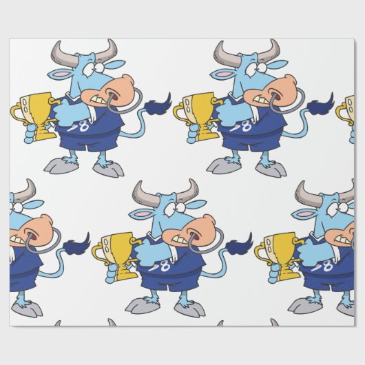 Preisträger Bull Geschenkpapier (Flach)