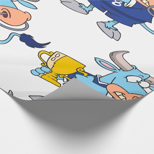 Preisträger Bull Geschenkpapier