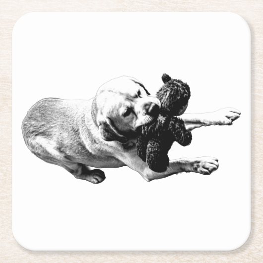 Preisträger Rechteckiger Pappuntersetzer (Vorderseite)