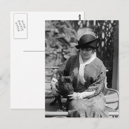 Preisverleihung, 1910er postkarte (Vorne/Hinten)