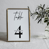 Preisverleihung der Modernen Tischnummer Black & W