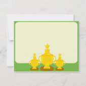 Preisverleihung oder Party Einladung (Rückseite)