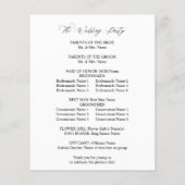 Preisverleihung von Rot- und Orangenblumen (Rückseite)