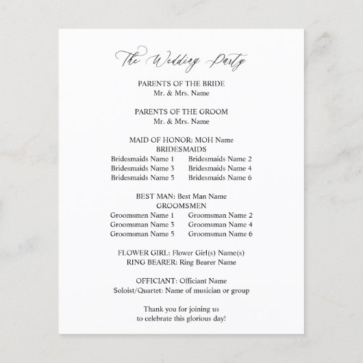 Preisverleihung von Rot- und Orangenblumen Flyer (Hinten)