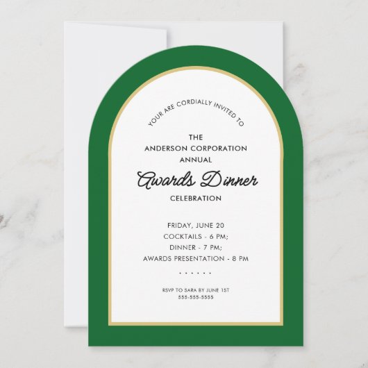 Preisverleihungsbörse Einladung (Vorderseite)